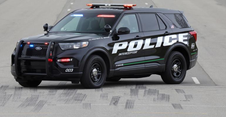 Купить Ford Explorer Hybrid Police 2020 в США