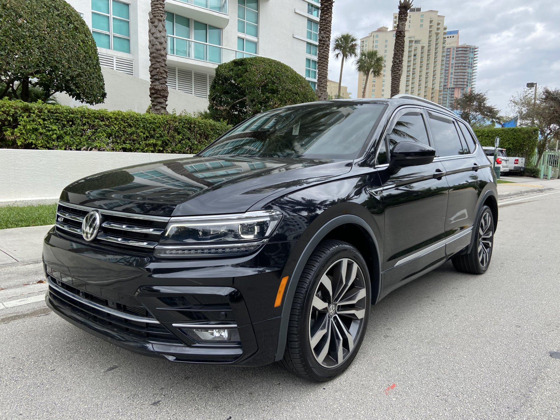 Volkswagen Tiguan Sel R-line 2021 из США в РФ цена