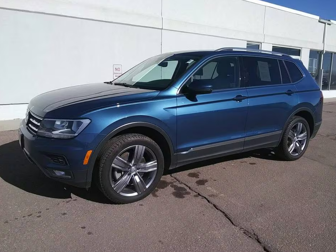 Volkswagen Tiguan Sel из Грузии в Россию двери