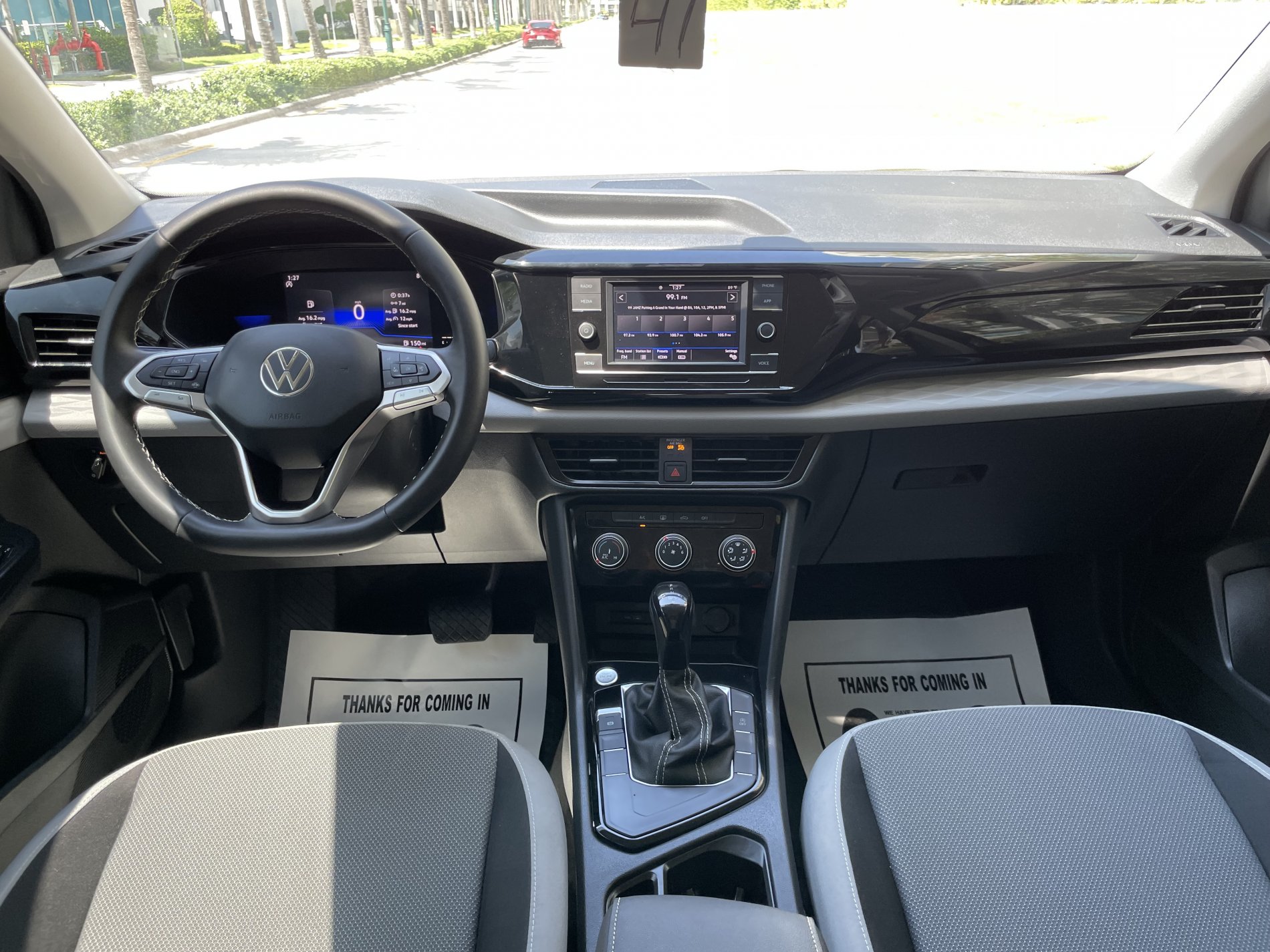 Volkswagen taos S из Грузии в Россию электронная приборная панель