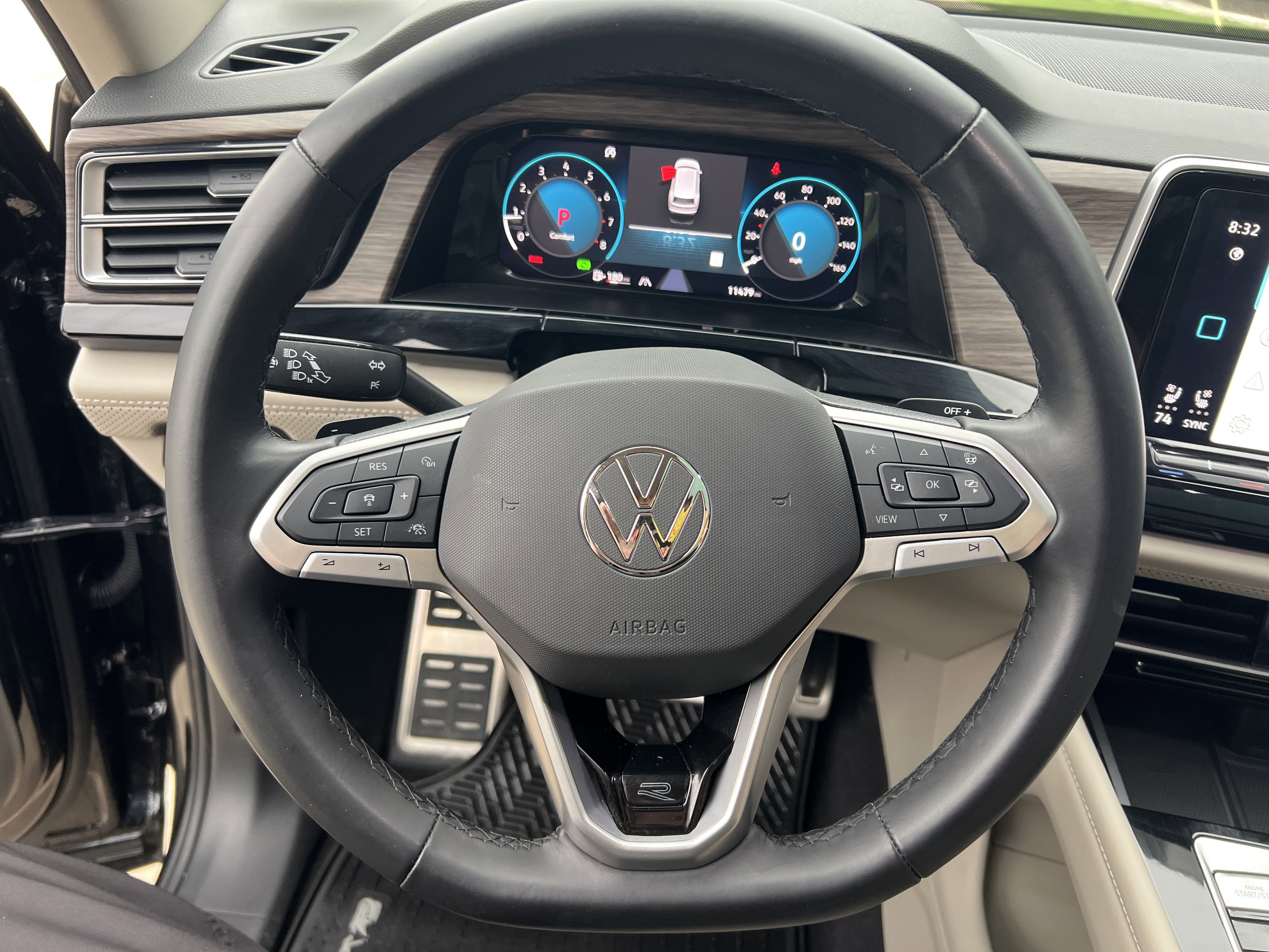 Volkswagen Teramont atlas 1 рестайлинг Sel premium r-line из Грузии в Россию электронная приборная панель