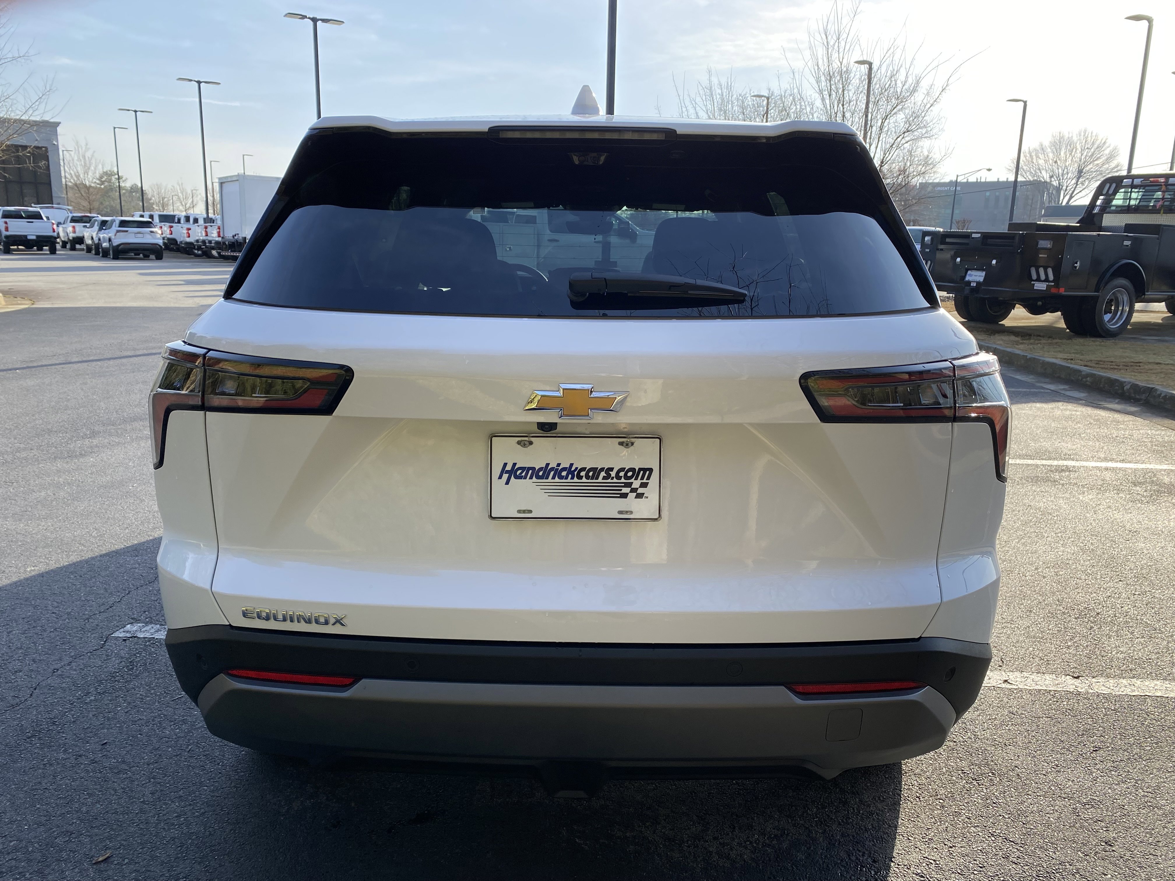 Chevrolet Equinox рестайлинг LT из Грузии в Россию багажник