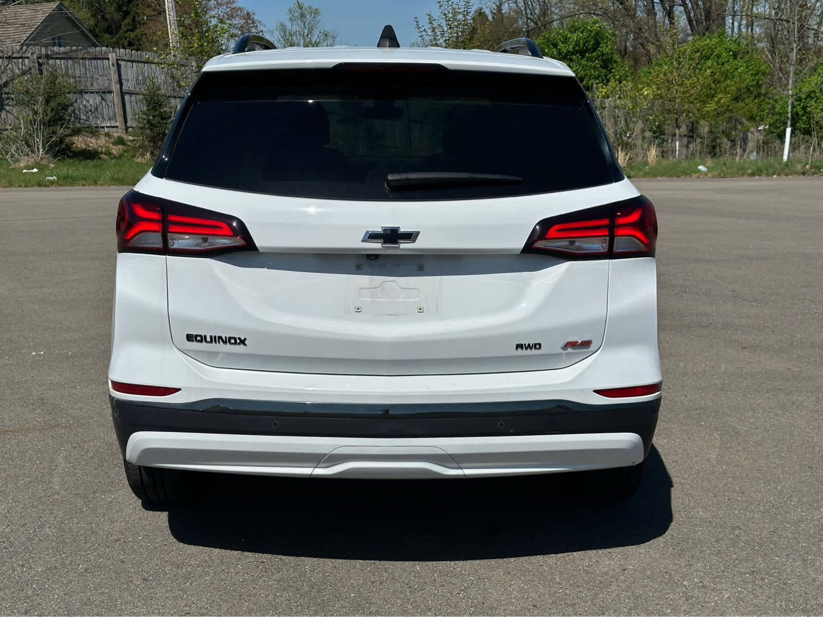 Chevrolet Equinox RS из Грузии в Россию багажник