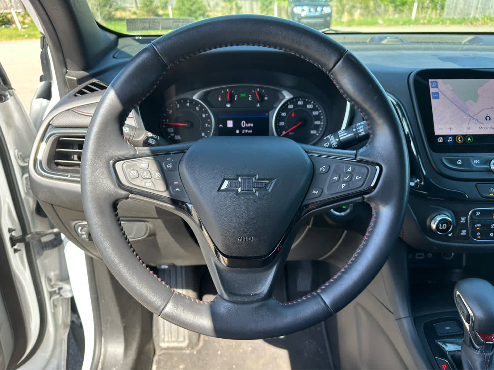Chevrolet Equinox RS пригнать в РФ приборная панель