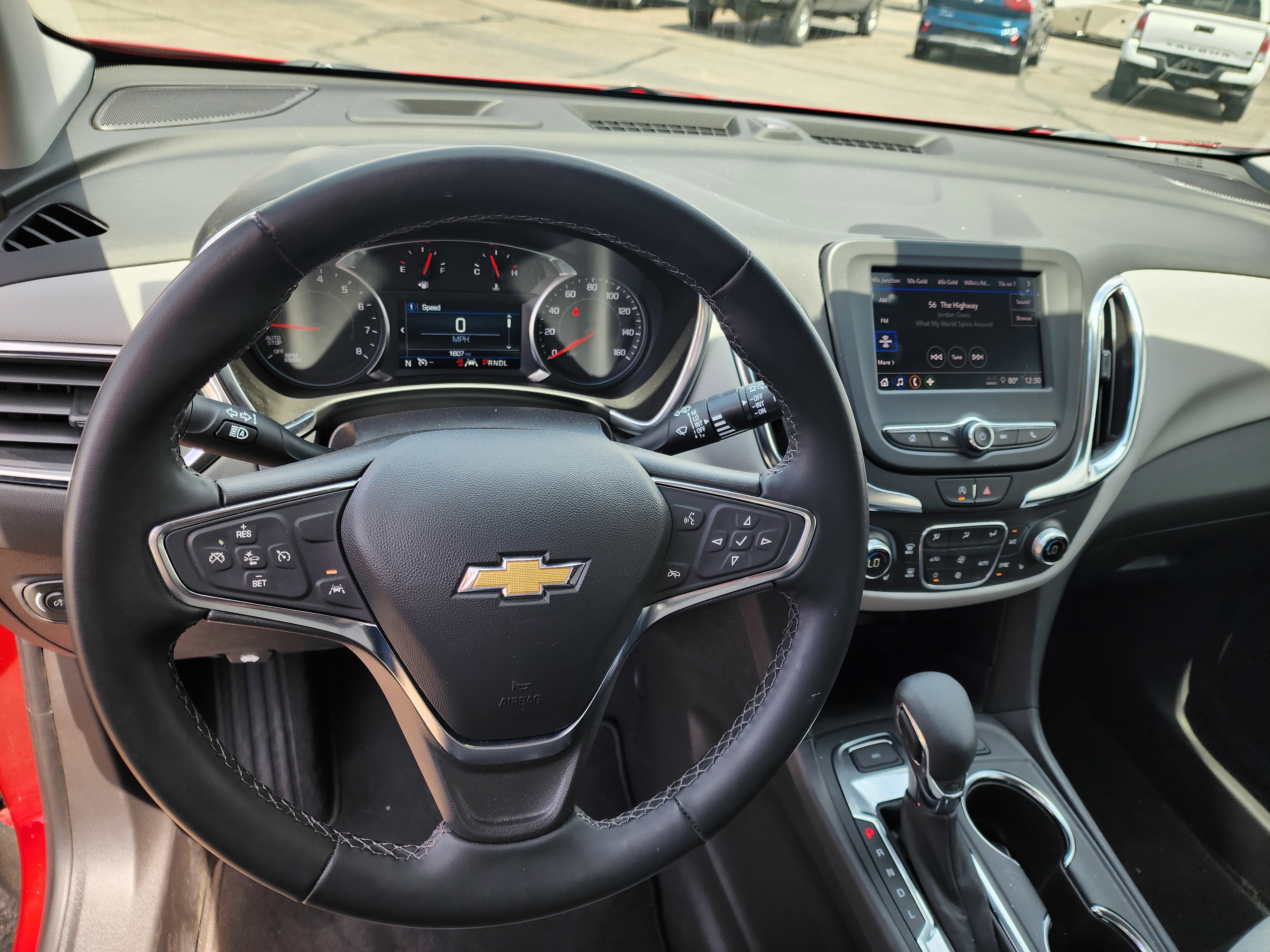 Chevrolet Equinox LT из Грузии в Россию приборная панель