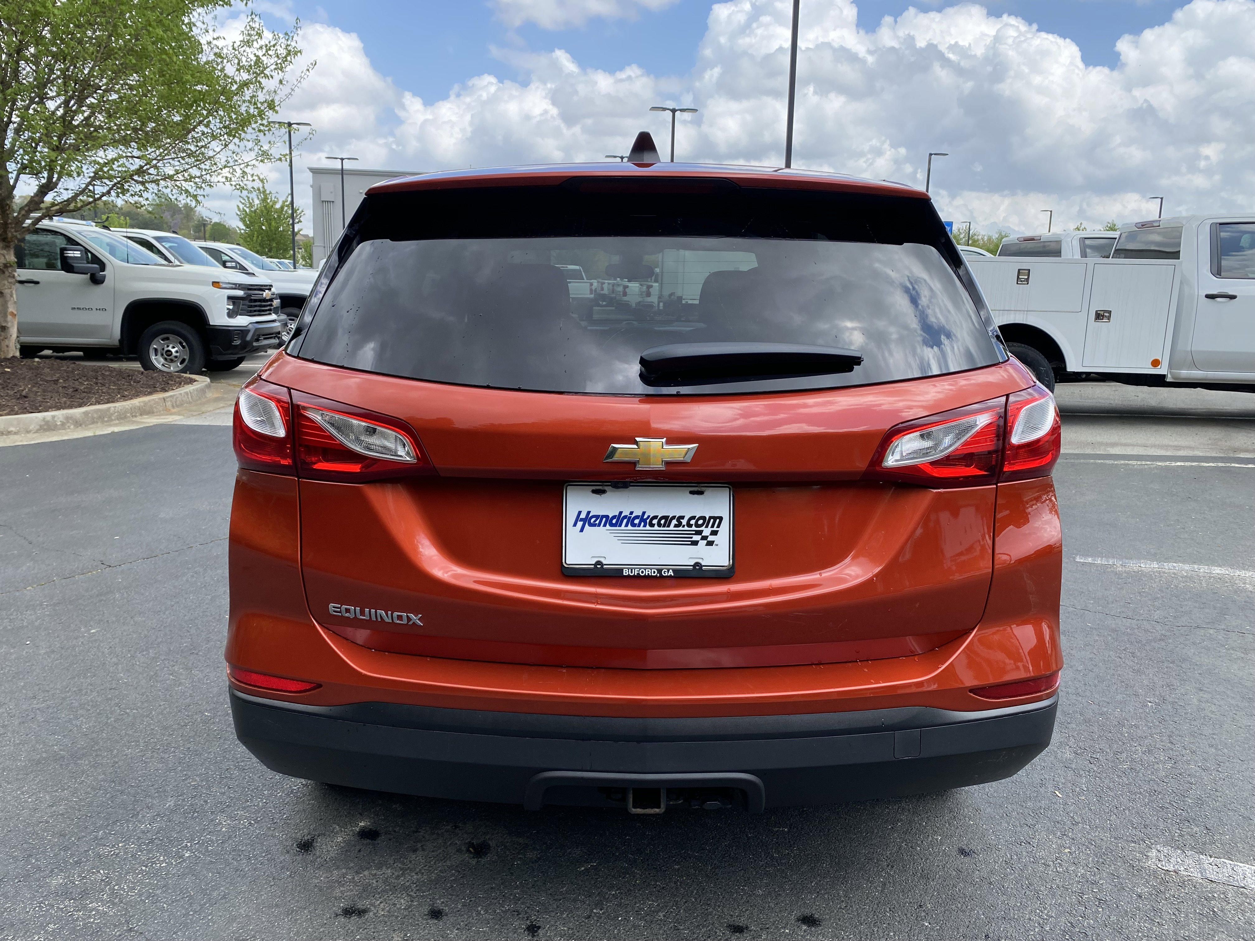 Chevrolet Equinox LS из Грузии в Россию багажник